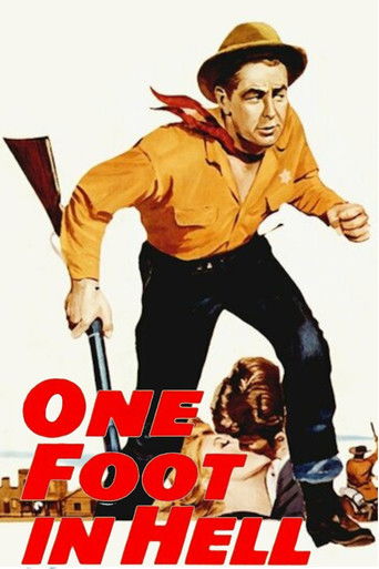 One Foot in Hell Poster