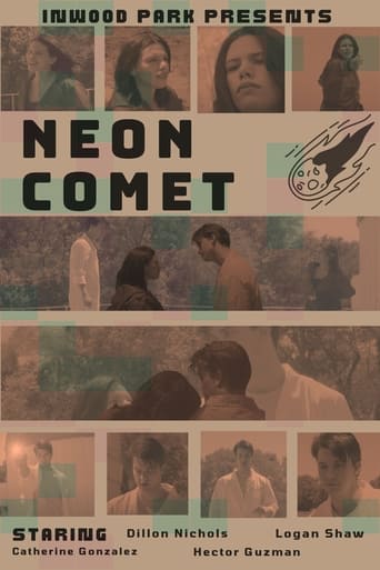 Neon Comet Poster