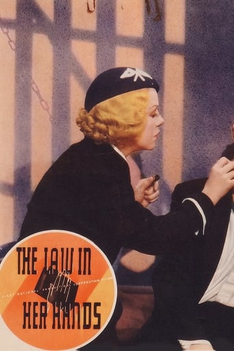 The Law in Her Hands Poster