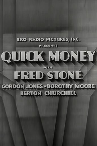 Quick Money Poster