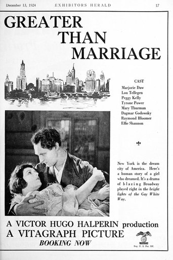 Greater Than Marriage Poster