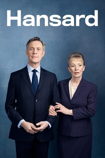 National Theatre Live: Hansard Poster