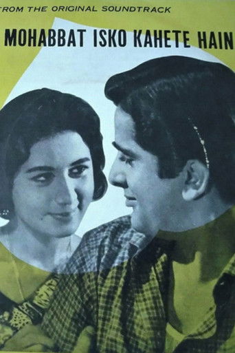 Mohabbat Isko Kahete Hain Poster