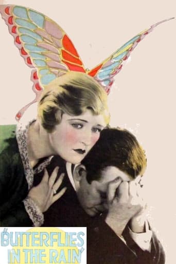 Butterflies in the Rain Poster