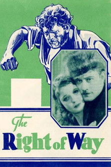 The Right of Way Poster