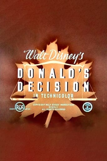 Donald's Decision Poster