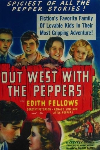 Out West with the Peppers Poster
