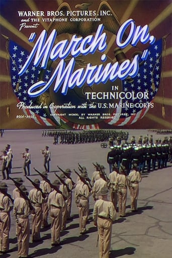 March On, Marines Poster