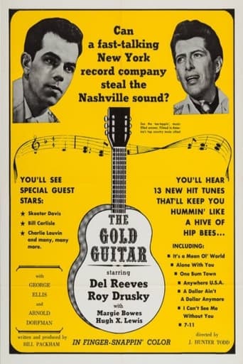 The Gold Guitar Poster