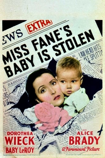 Miss Fane's Baby Is Stolen Poster