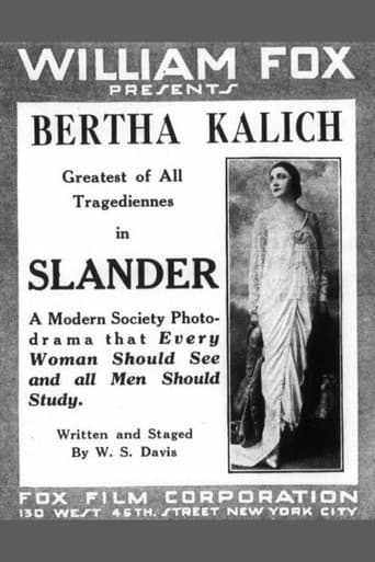 Slander Poster