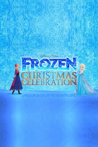Disney Parks Frozen Christmas Celebration Poster