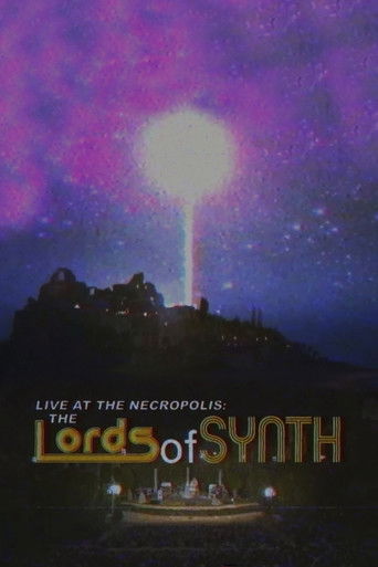 Live at the Necropolis: The Lords of Synth Poster