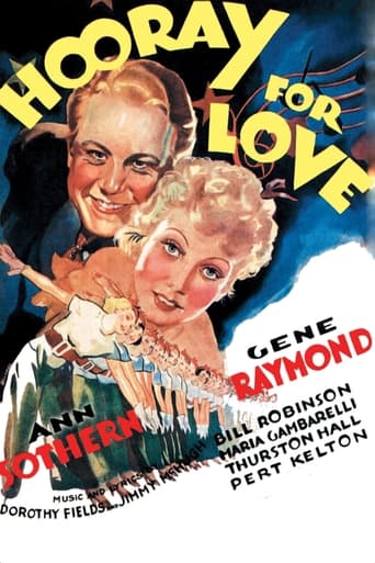 Hooray for Love Poster