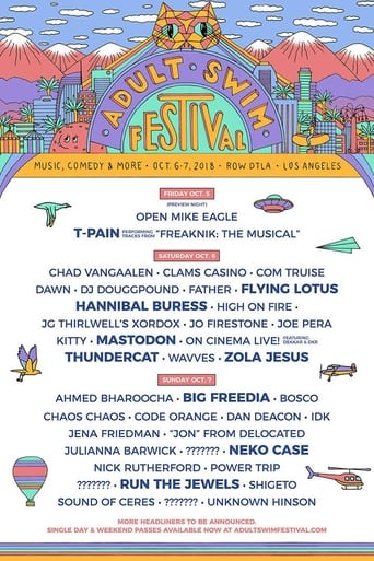Adult Swim Festival Presents: Run the Jewels Poster