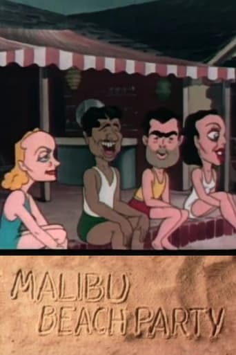 Malibu Beach Party Poster