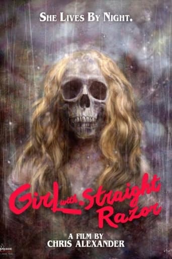 Girl with a Straight Razor Poster