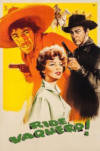 Ride, Vaquero! Poster