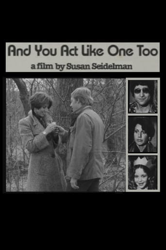 And You Act Like One Too Poster