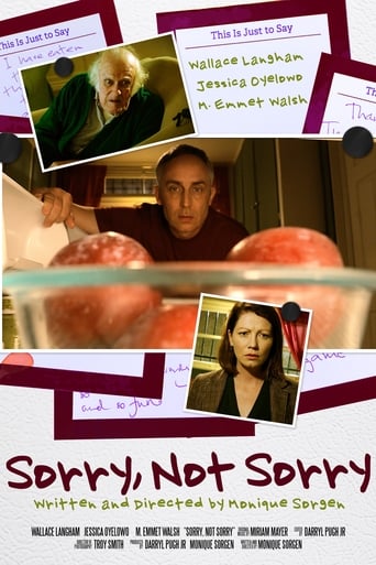 Sorry, Not Sorry Poster