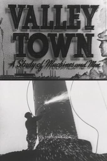 Valley Town: A Study of Machines and Men Poster