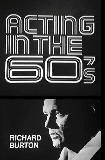 Acting in the 60's: Richard Burton Poster