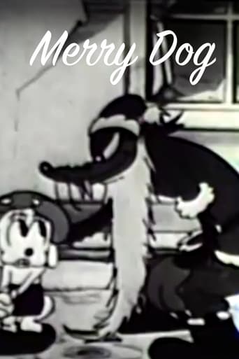 Merry Dog Poster
