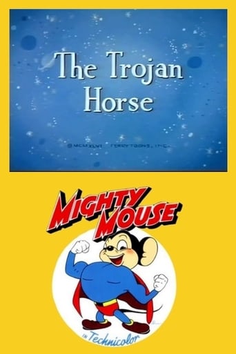 Mighty Mouse in the Trojan Horse Poster