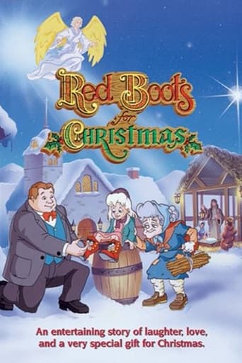 Red Boots for Christmas Poster