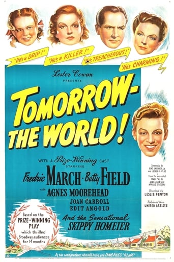 Tomorrow, the World! Poster