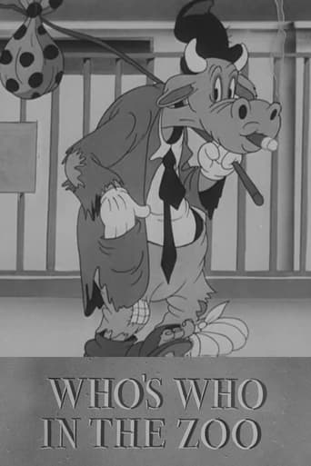Who's Who in the Zoo Poster