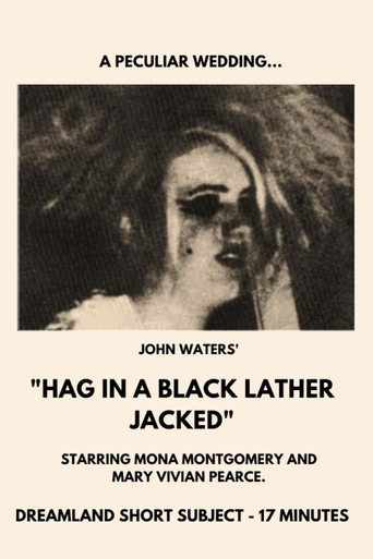 Hag in a Black Leather Jacket Poster