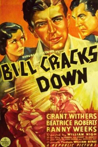 Bill Cracks Down Poster