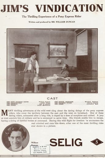 Jim's Vindication Poster
