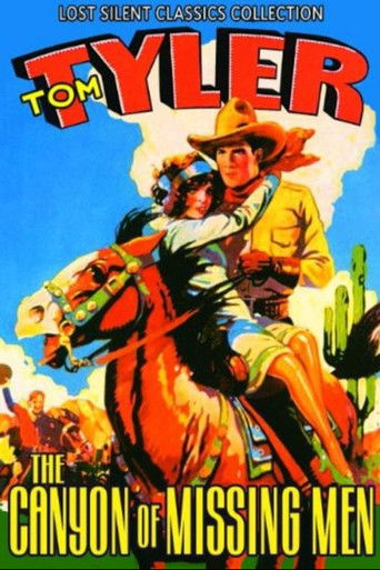The Canyon of Missing Men Poster