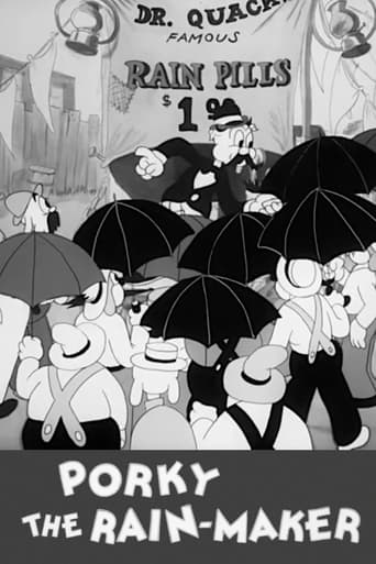 Porky the Rain-Maker Poster