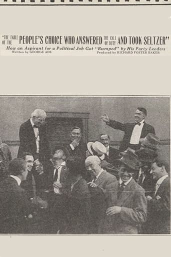 The Fable of the 'People's Choice Who Answered the Call of Duty and Took Seltzer' Poster
