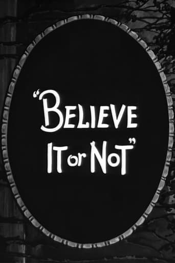 Believe It or Not (Second Series) #6 Poster