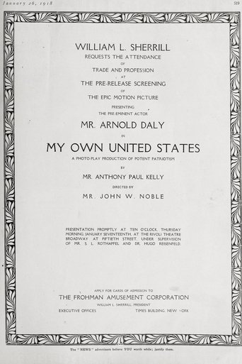 My Own United States Poster