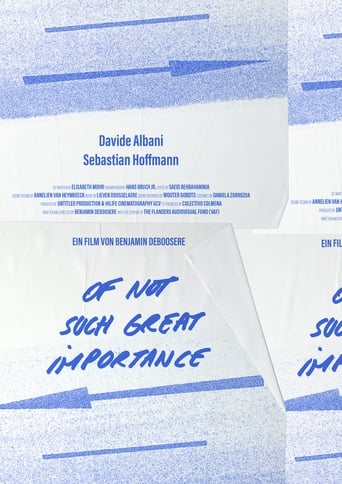 Of Not Such Great Importance Poster