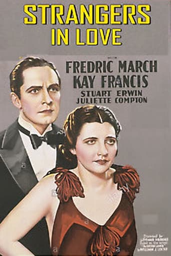 Strangers in Love Poster