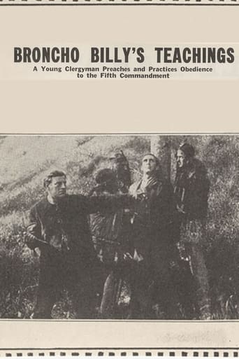 Broncho Billy's Teachings Poster