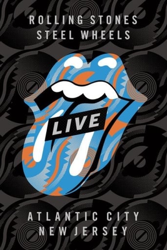 The Rolling Stones - Steel Wheels Live Poster