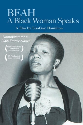 Beah: A Black Woman Speaks Poster