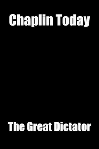 Chaplin Today: The Great Dictator Poster