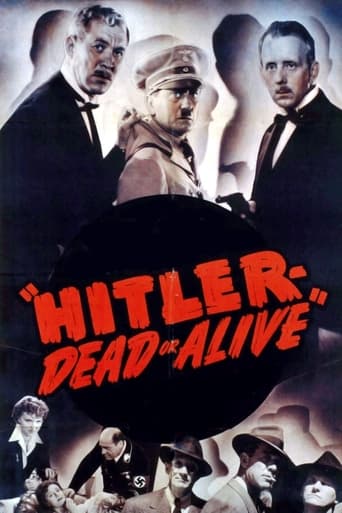 Hitler- Dead or Alive Poster