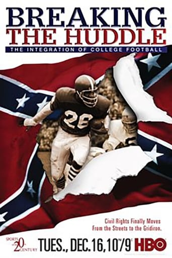 Breaking the Huddle: The Integration of College Football Poster