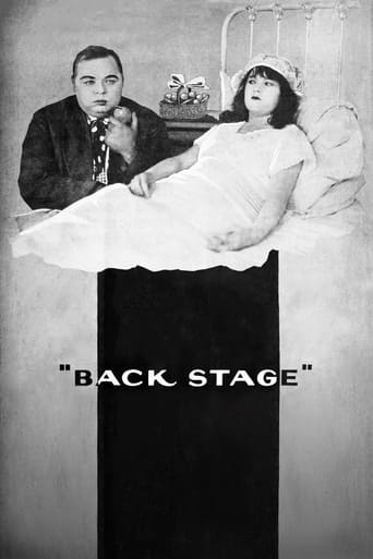 Back Stage Poster