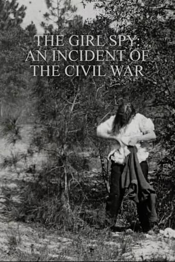 The Girl Spy: An Incident of the Civil War Poster