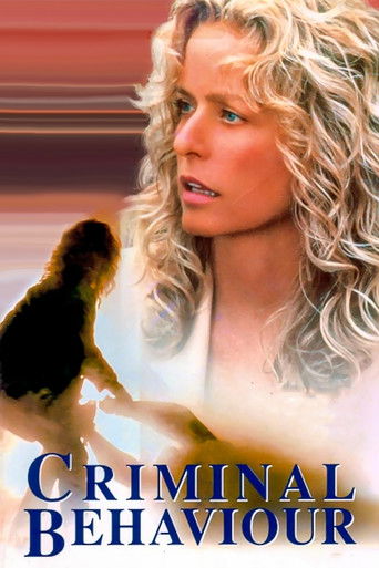 Criminal Behavior Poster